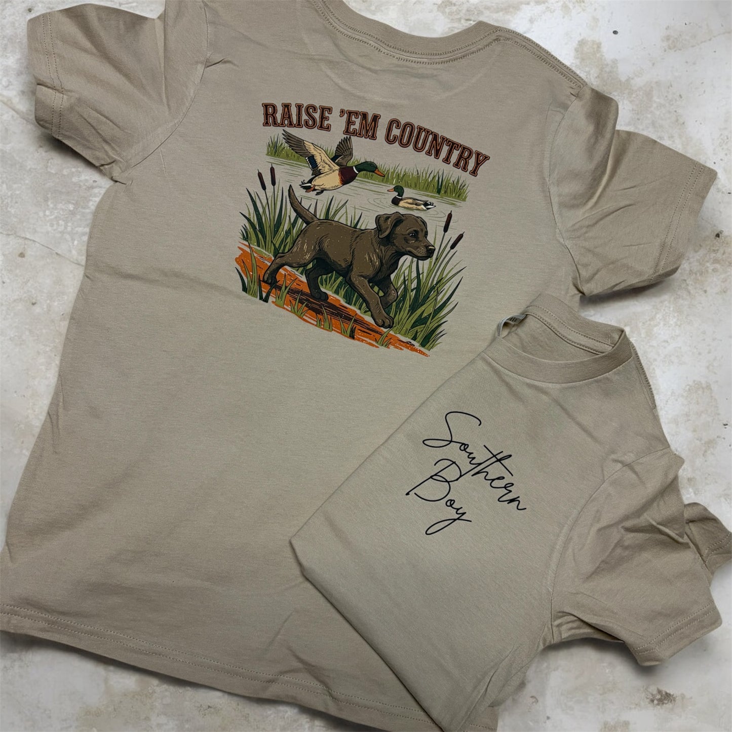 Raise them Country Youth Tee