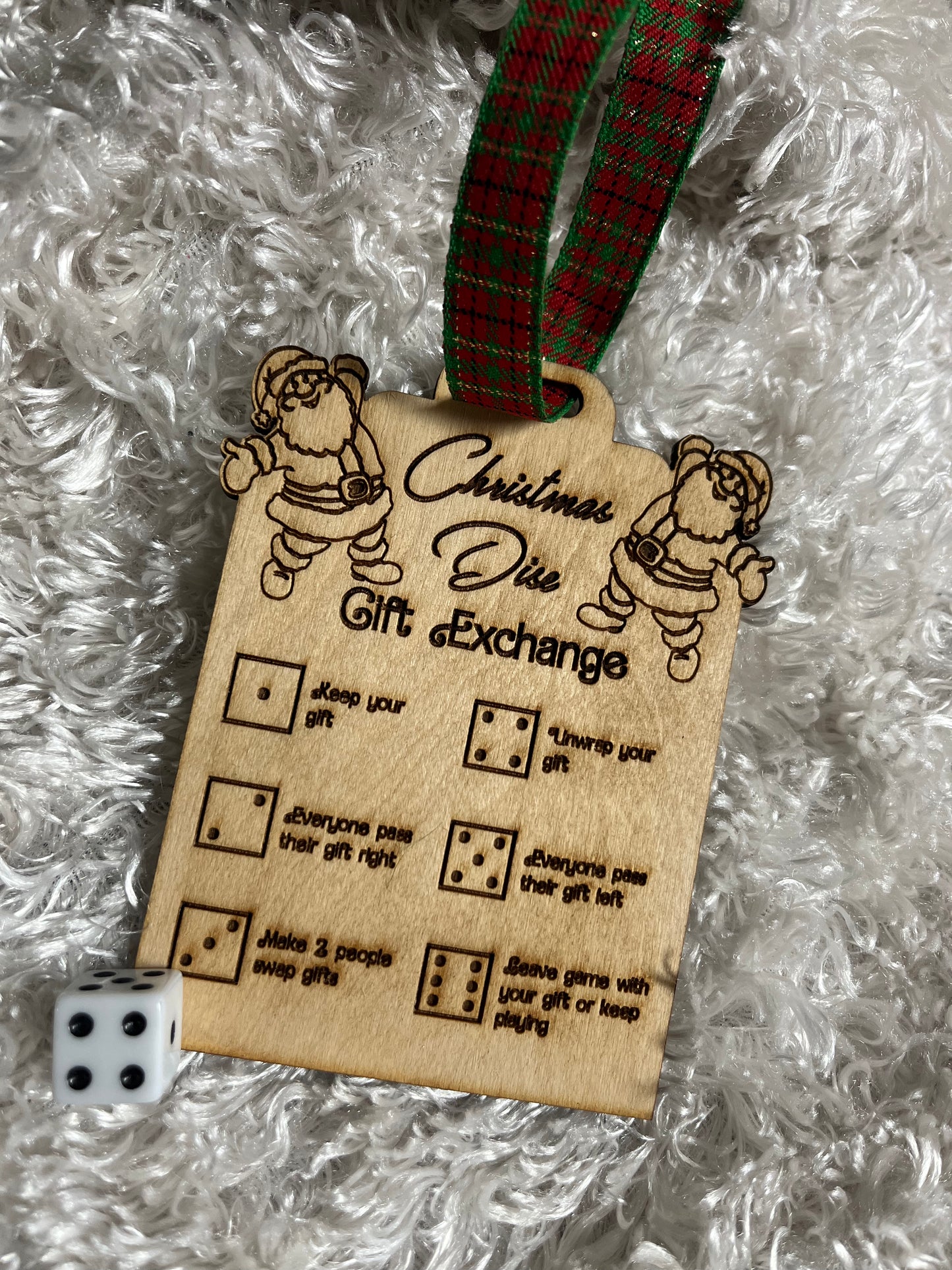 Christmas Gift Exchange Ornament