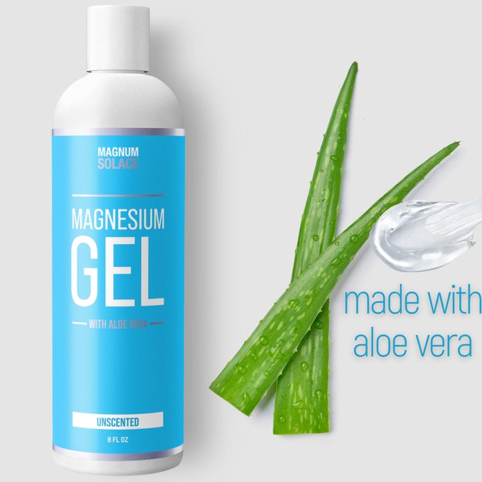 Magnesium Gel with Aloe | Massage Gel For Leg & Muscle Cramp