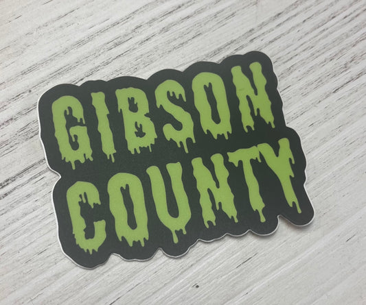 Gibson County Sticker