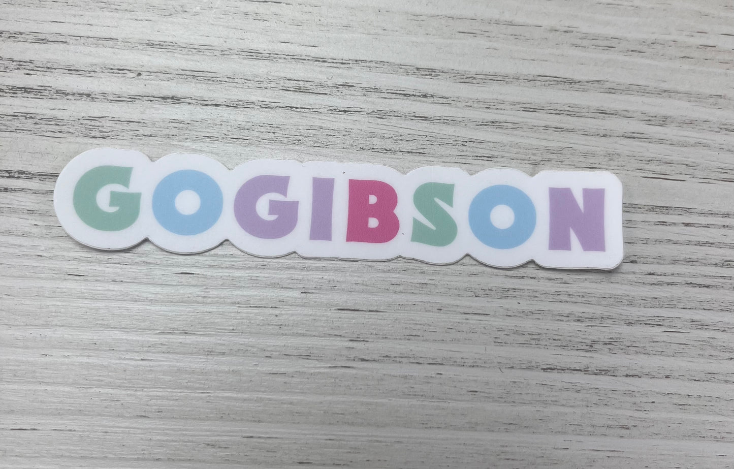 Go Gibson Sticker