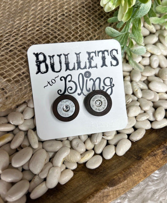 Silver Barrel Studs