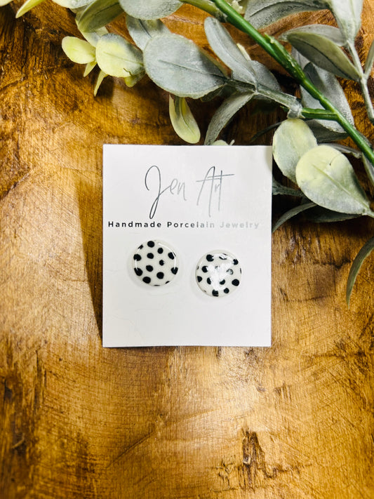 Polka Dot Studs