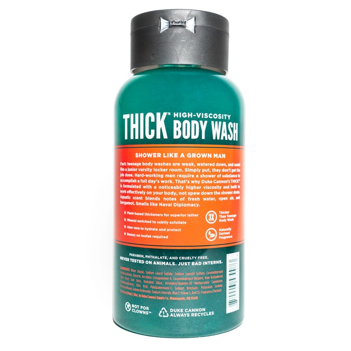 Thick High-Viscosity Body Wash - Naval Diplomacy