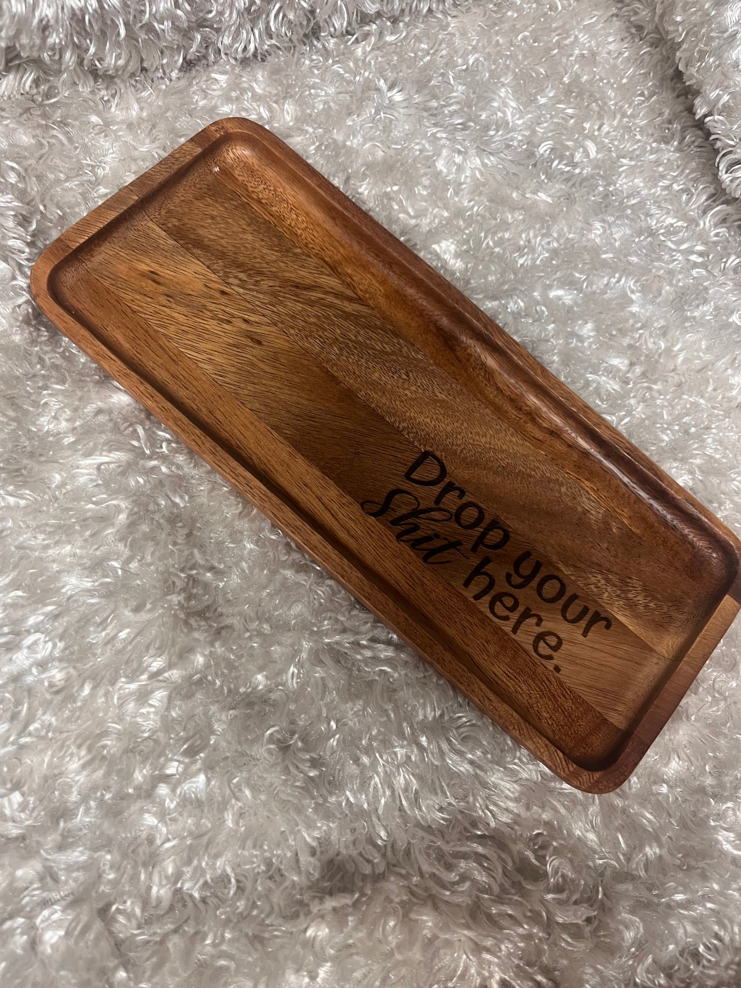 Drop your $hi$ here tray