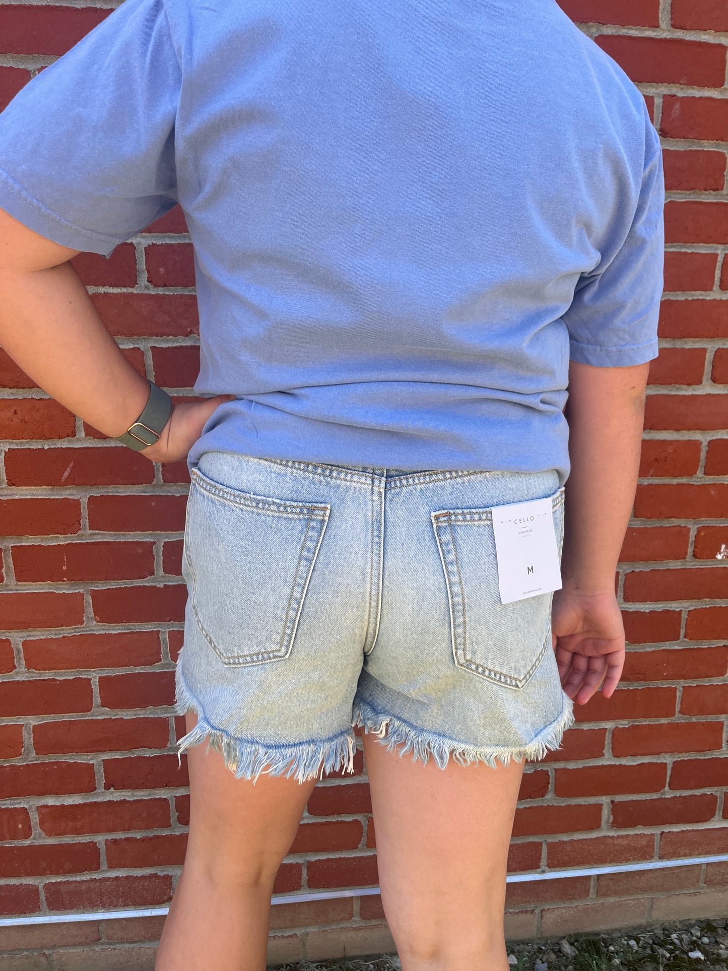 High Rise Mom Shorts