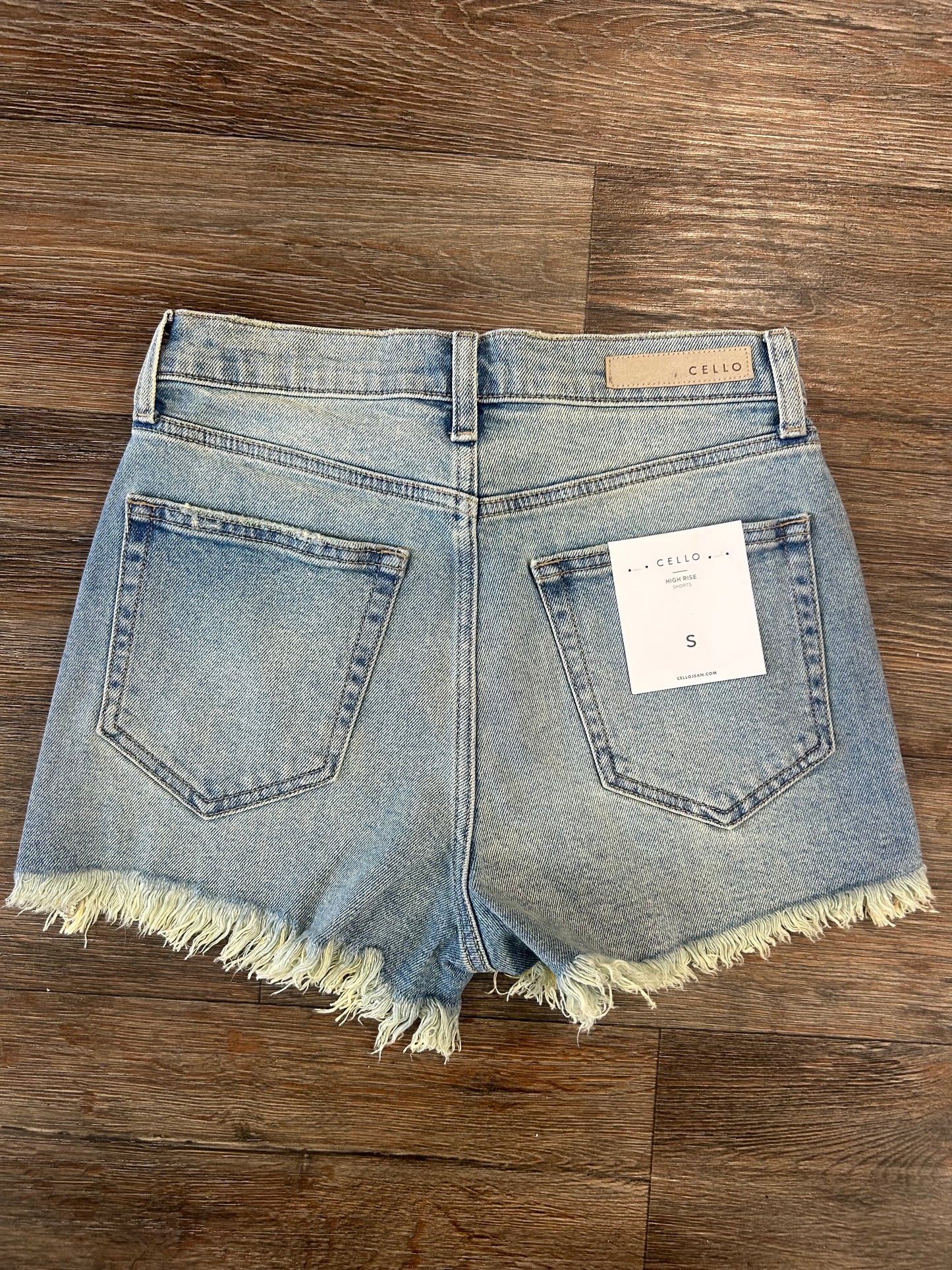 Cello High Rise Jean Shorts