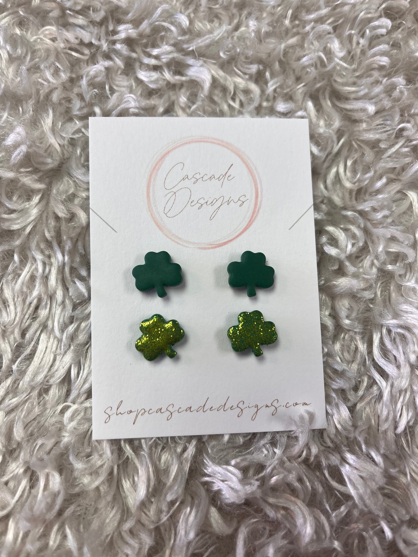 Clover Clay Studs