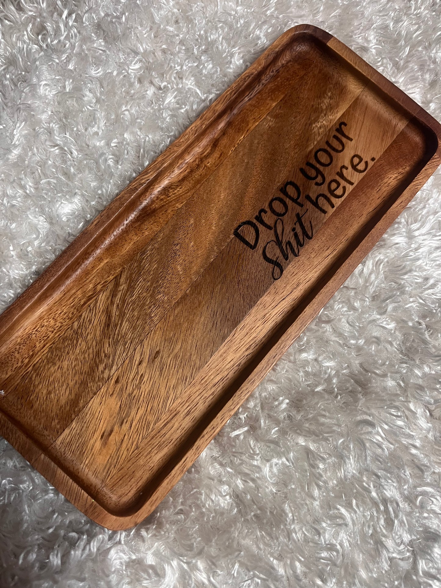 Drop your $hi$ here tray