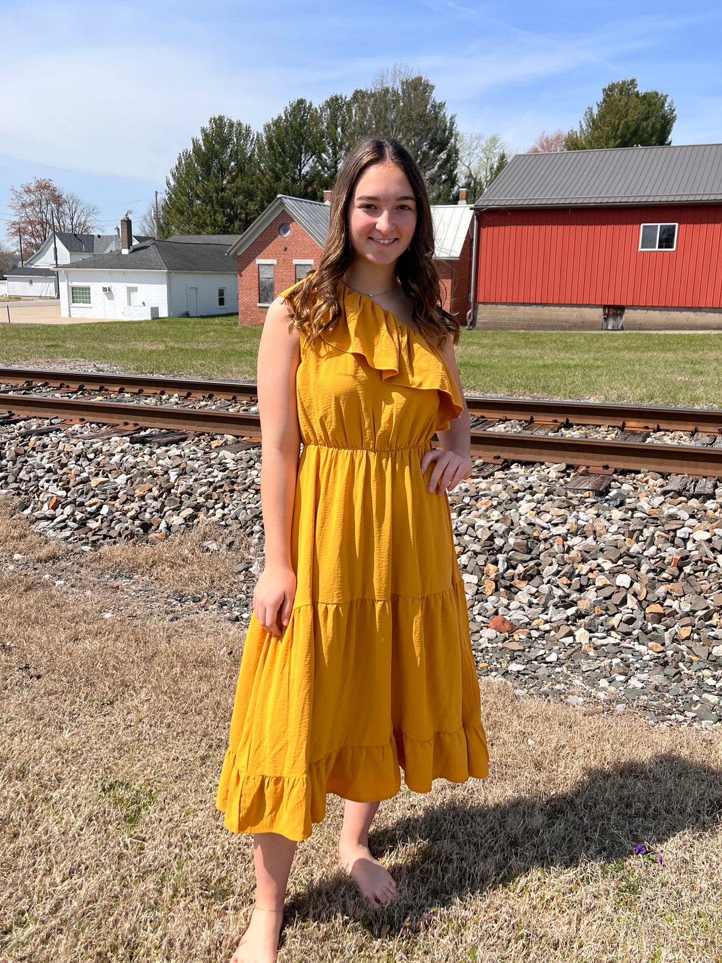 Ruffle Dress