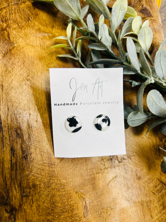 Cowprint Studs