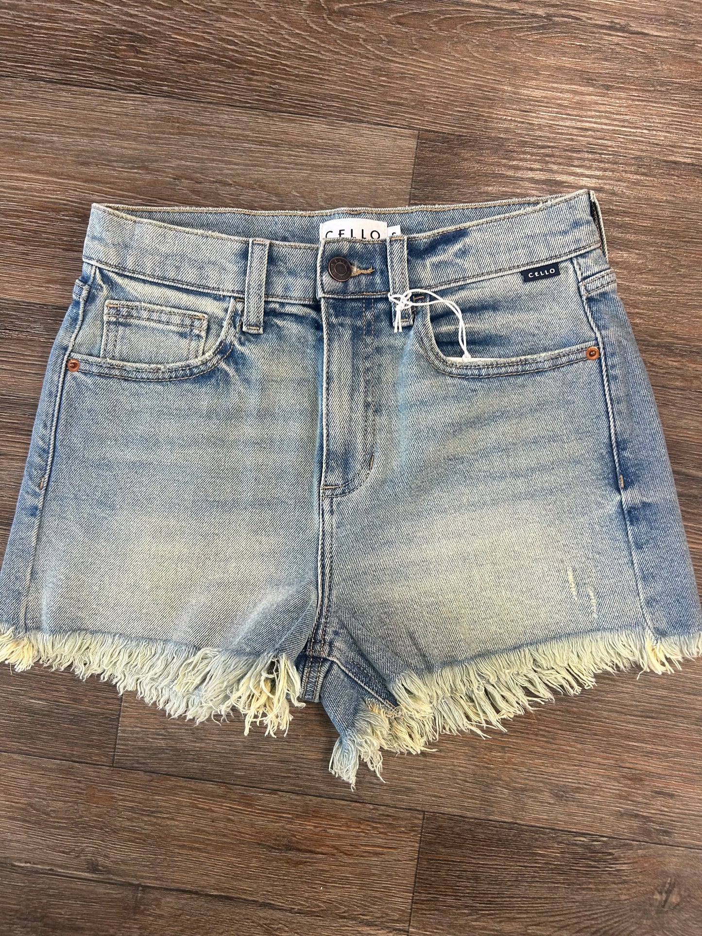 Cello High Rise Jean Shorts