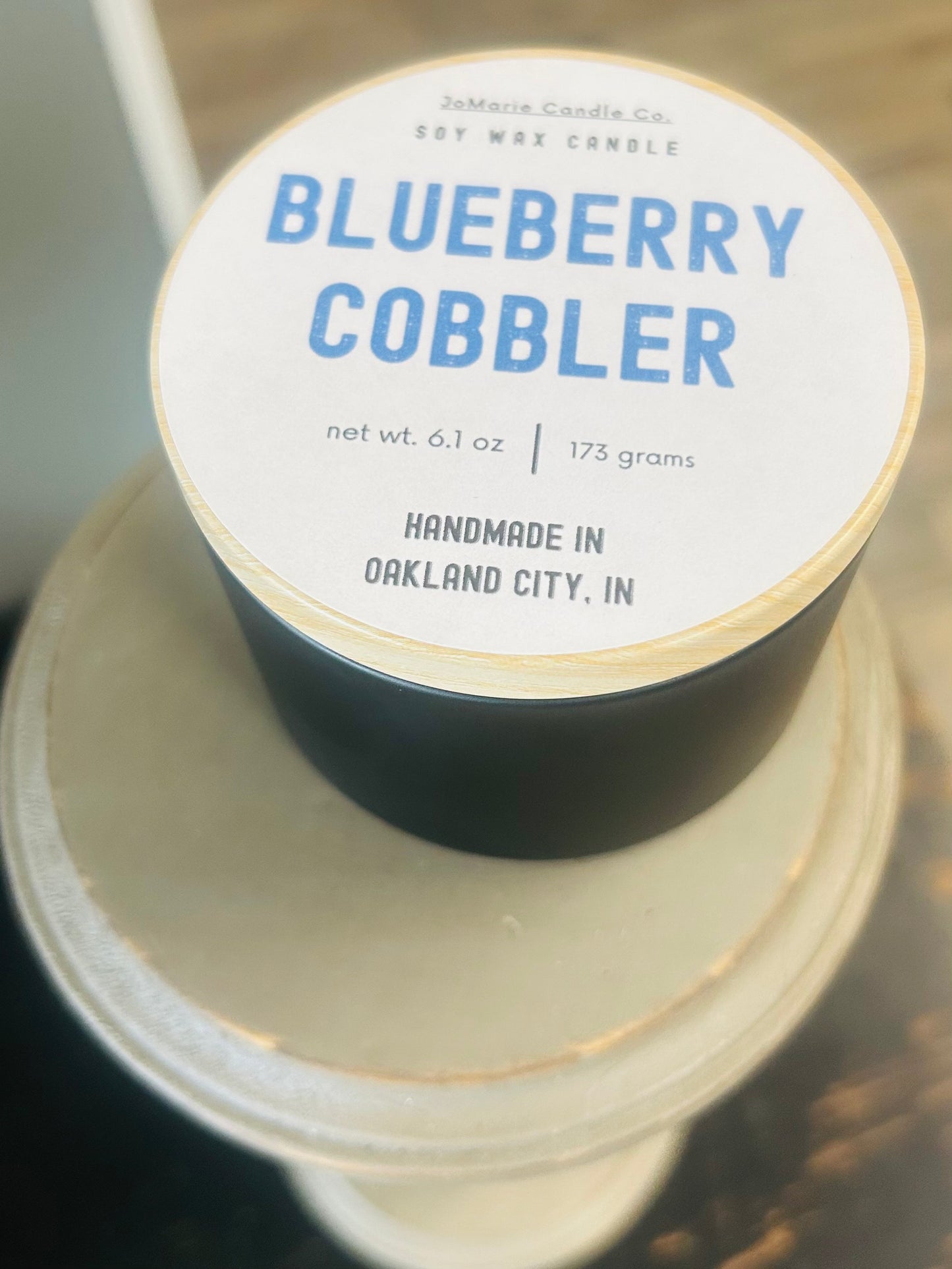 Blueberry Cobbler Soy Wax Candle