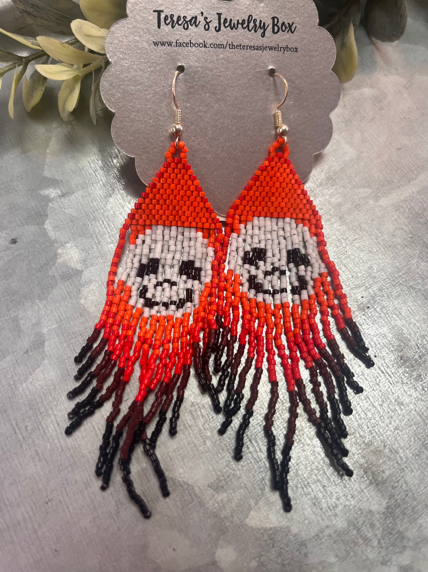 Skull Beaded Earrings