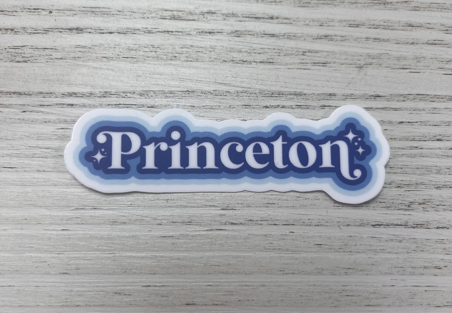 Blue Princeton Sticker