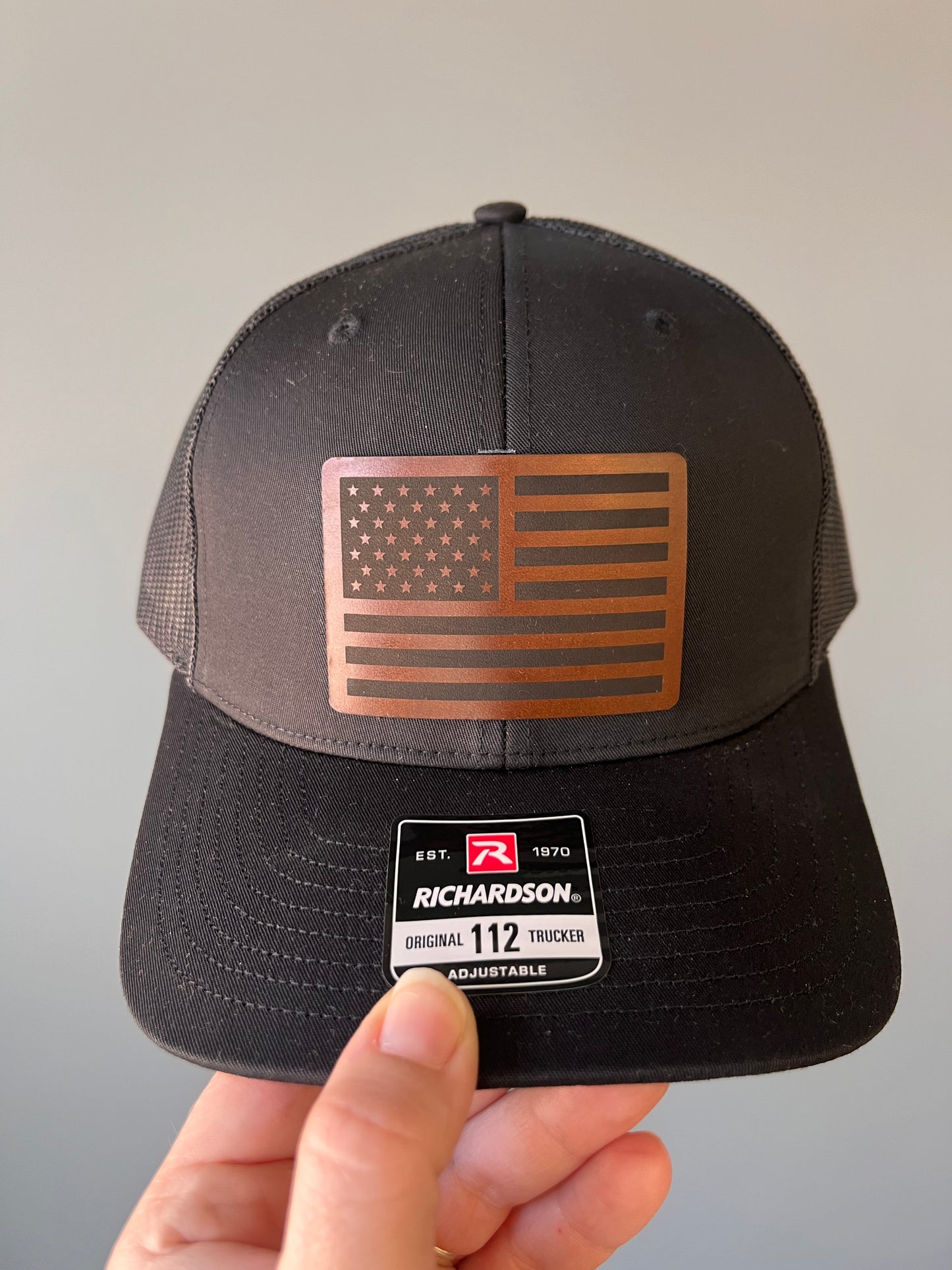 American Flag Black Hat (Men’s)