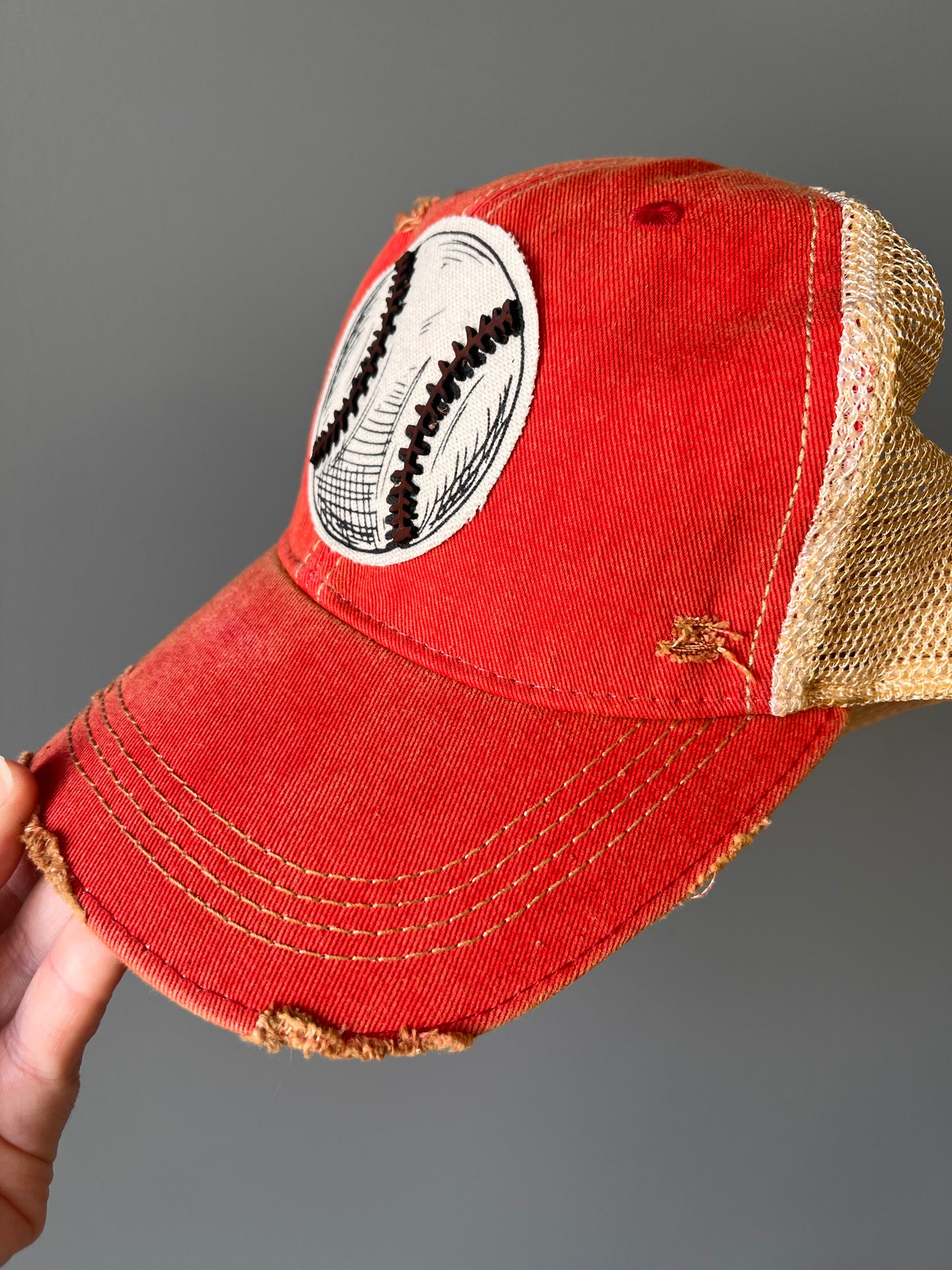 Baseball Patch Hat