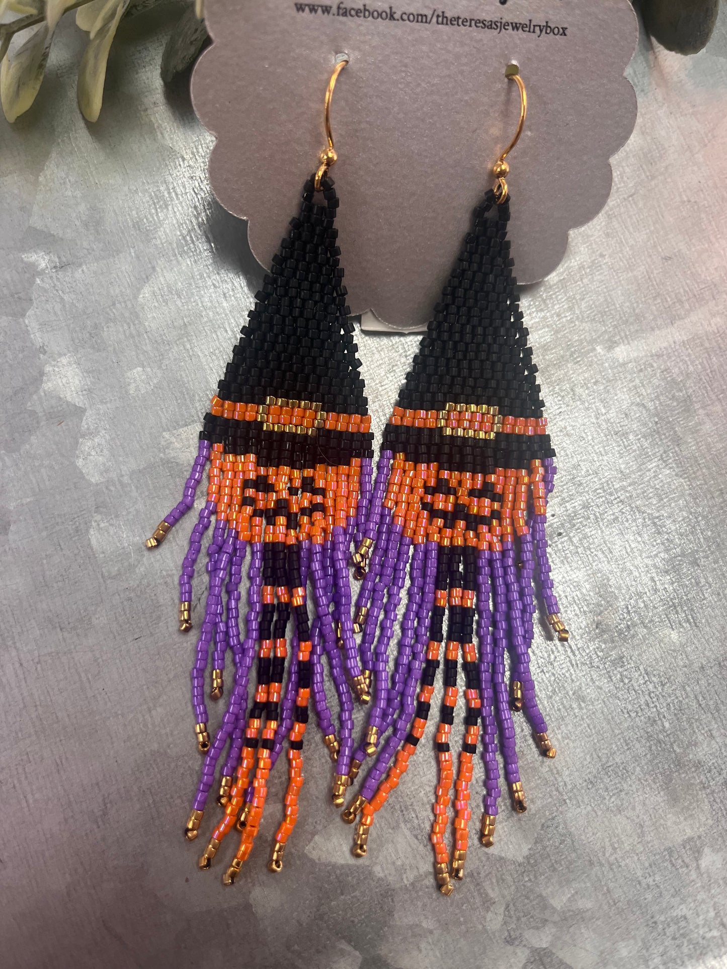 Witch Beaded Earrings