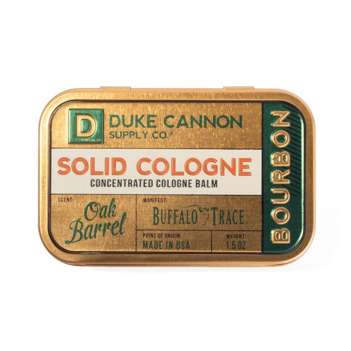 Duke Cannon Solid Cologne-Oak Barrel