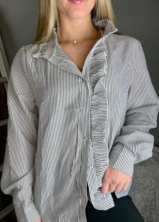 Ruffle Long Sleeve